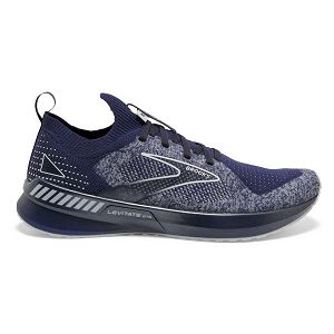 Brooks Levitate StealthFit GTS 5 Mens Road Running Shoes Grey/Navy/White | USA-PYB295410